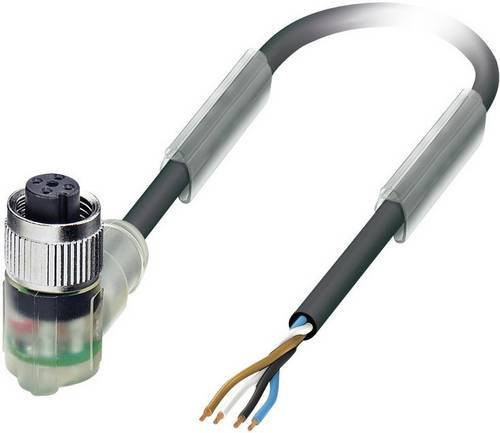 Phoenix Contact Sensor-Aktor-Kabel SAC-4P-10,0 #1681020 in Schwarz und Grau - Bild 1