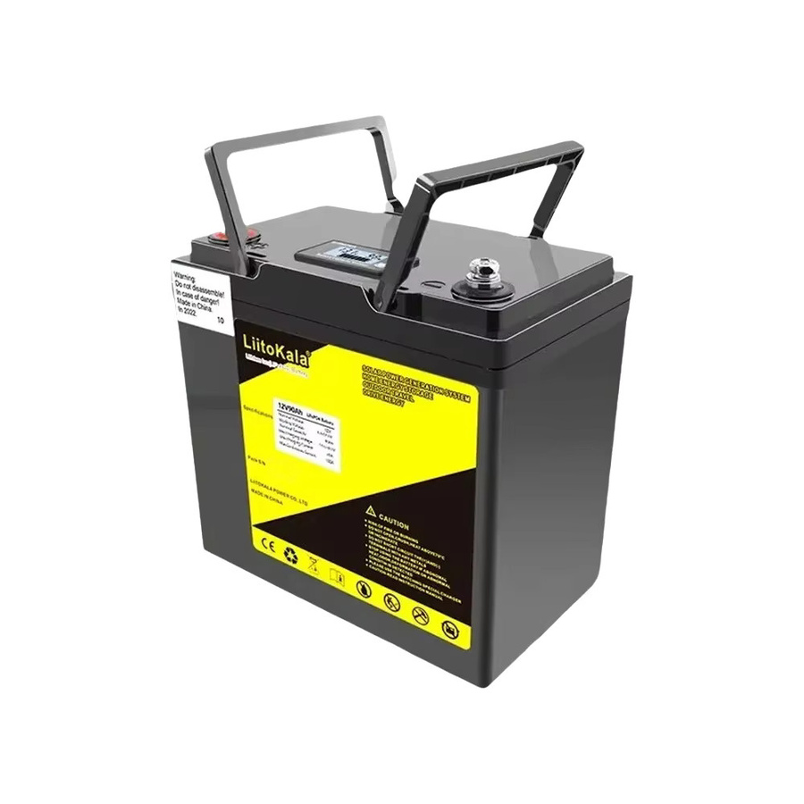LiitoKala LiFePO4 Batterie 12V in Schwarz für langanhaltende Stromversorgung - Bild 4