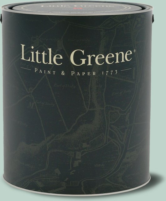 Little Greene Wall Primer Sealer Brighton 203 in Blau und Grün, 10 l - Bild 1