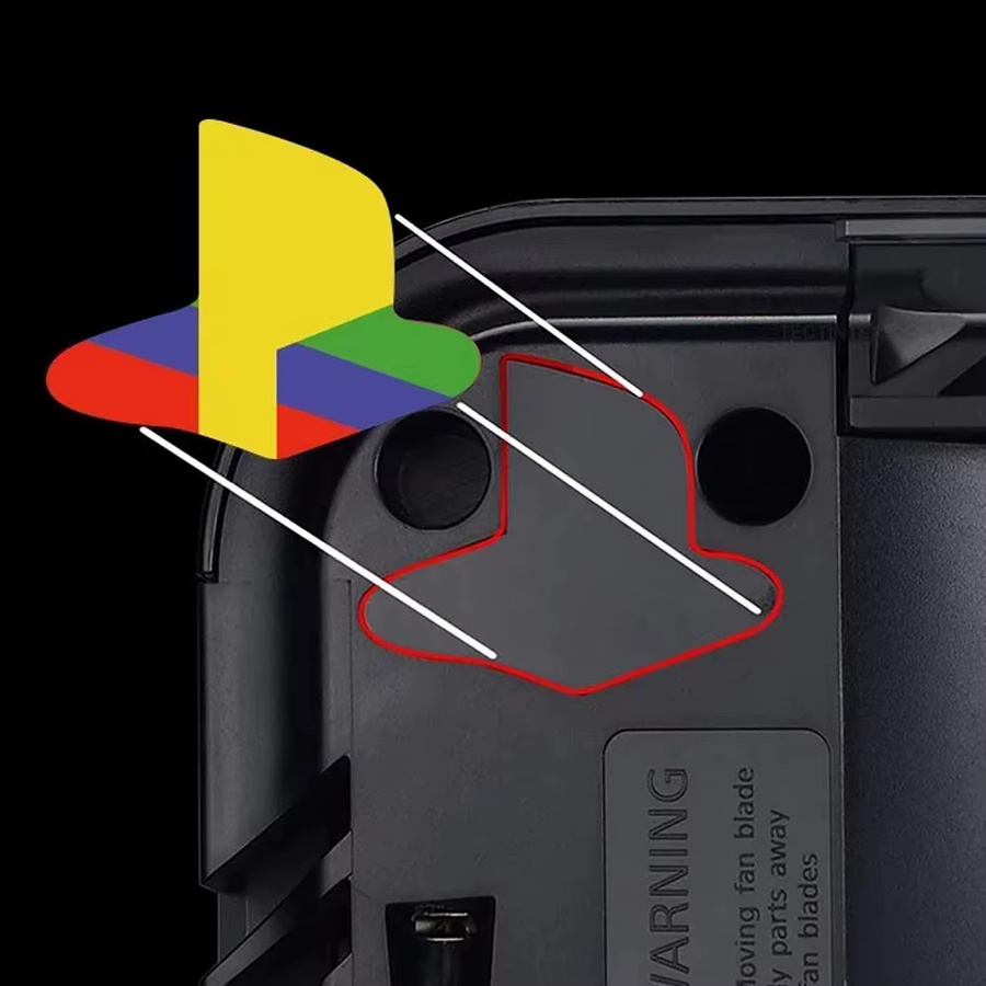 6-teiliges TECTINTER Aufkleber-Set für deine PlayStation 5-Konsole und PS5-Disk Edition, glänzendes Gaming-Zubehör in Multicolour - Bild 2