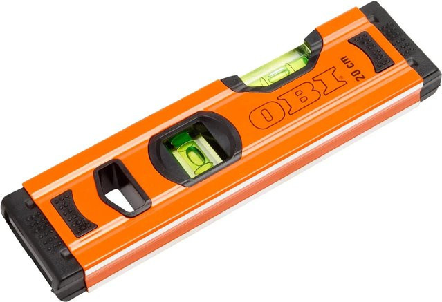 OBI Wasserwaage in Orange, Länge: 20 cm - Bild 1