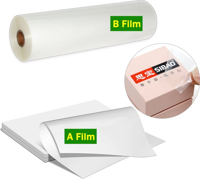 UV DTF Blanko AB-Film Transferaufkleber für A3 und A4, kompatibel mit UV-DTF-Druckern wie R1390, L1800, TX800 und XP600 - Bild 1