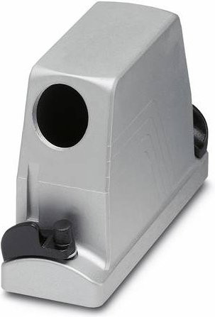 Phoenix Contact 1604544 HC-B 24-TMB-100/O1STM32S-EMV Tüllengehäuse in Silber, 10 Stück - Bild 1