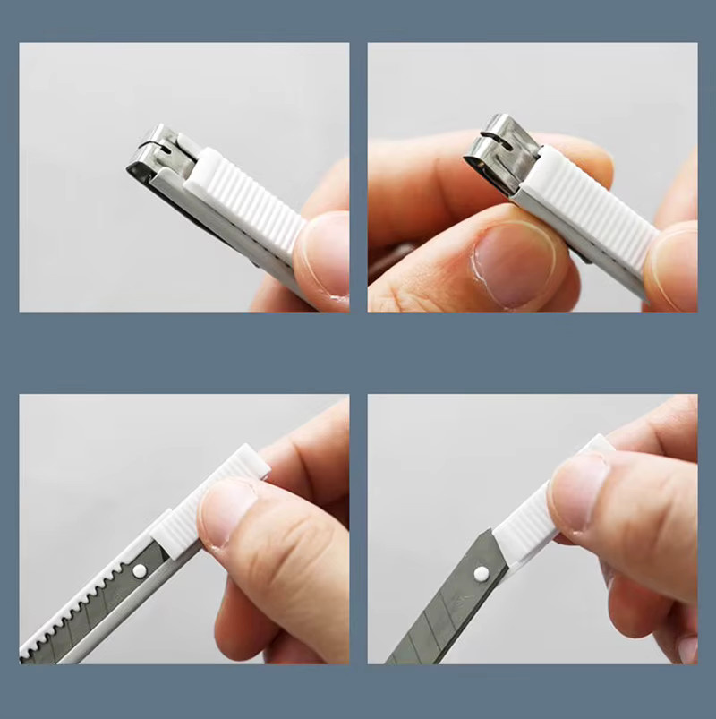 vvocci Klappmesser in Blau für DIY-Projekte und Camping mit metallischem Design - Bild 3