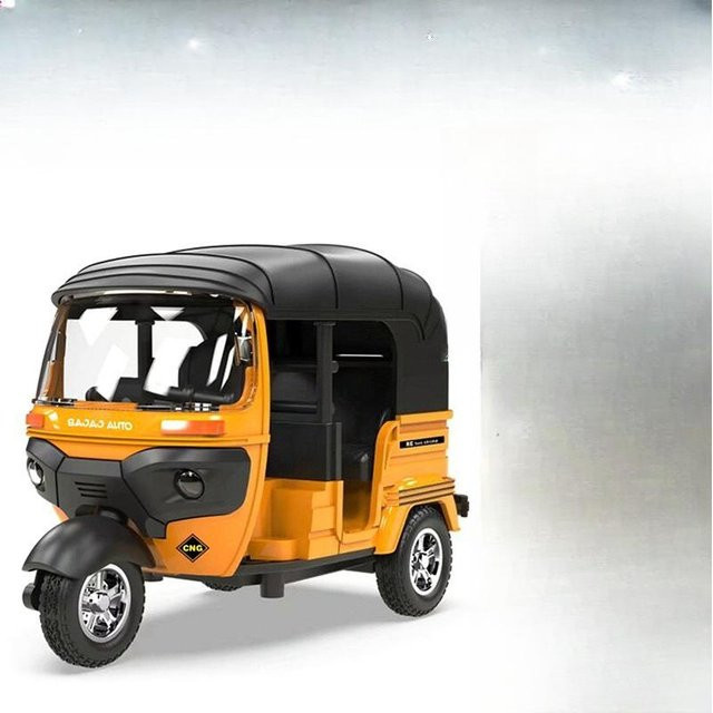 Linyi toy car Oldtimer-Modell, 1:14-Zoll-Legierungs-Dreirad-Rückziehauto, mit Licht und Musik, ab 14 Jahren - Bild 1