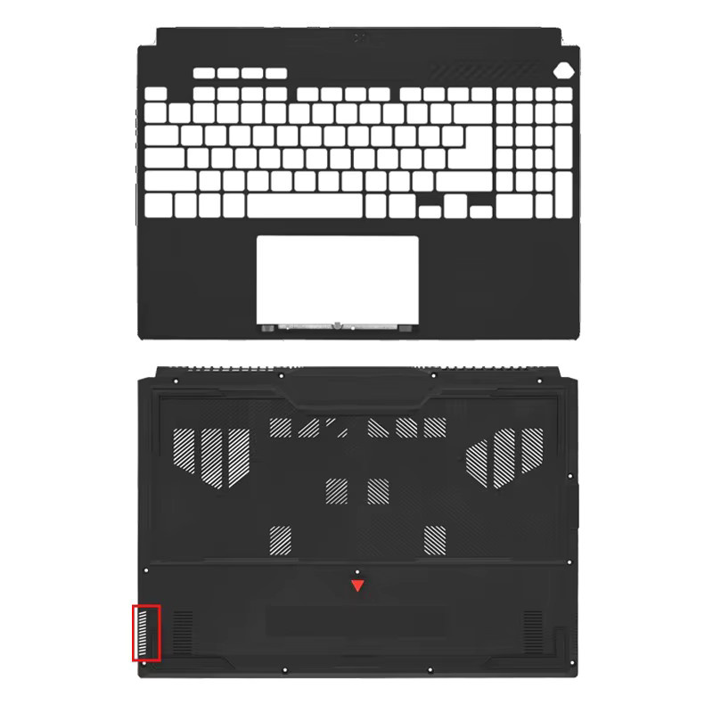 Asus TUF Gaming F15 FX507 FA507 FA507Z FA507Z Handballenauflage und Obergehäuse in Schwarz - Bild 1