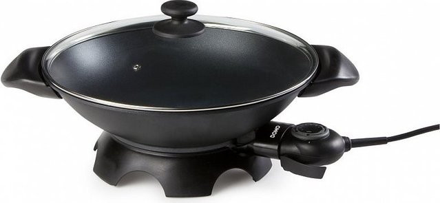 Domo DO8708W Gourmet & Wok Fondue, elektrisch, Schwarz - Bild 1