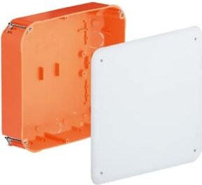 Kaiser Abzweigkasten 9197-91, Farbe: Orange, B/T/H: 23,5 x 20,5 x 7,2 cm - Bild 1