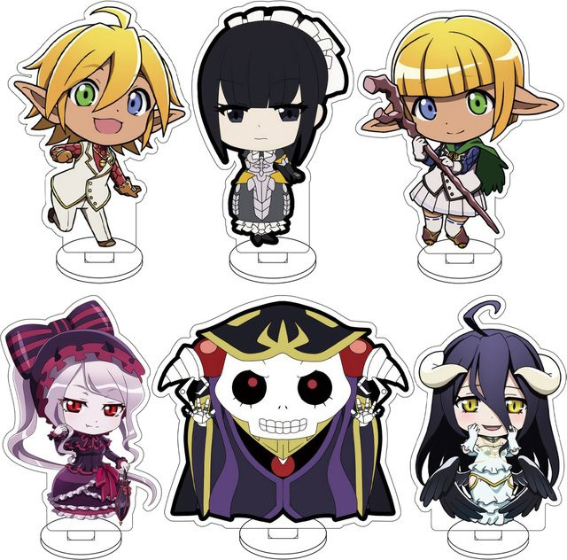 Bandai Overlord Acryl-Figur Ständer, Einzelfigur, 10cm - Bild 1