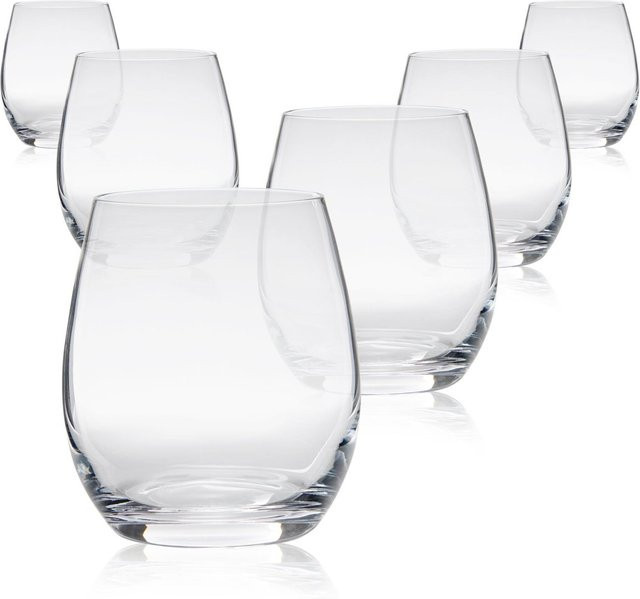 Luigi Bormioli Palace Wassergläser, transparent, 6 Stück, 400 ml pro Glas - Bild 1