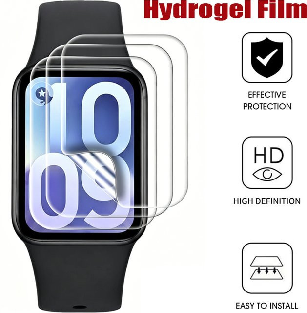 Xiaomi Displayschutz Hydrogel-Folien, Silikon, transparent - Bild 1