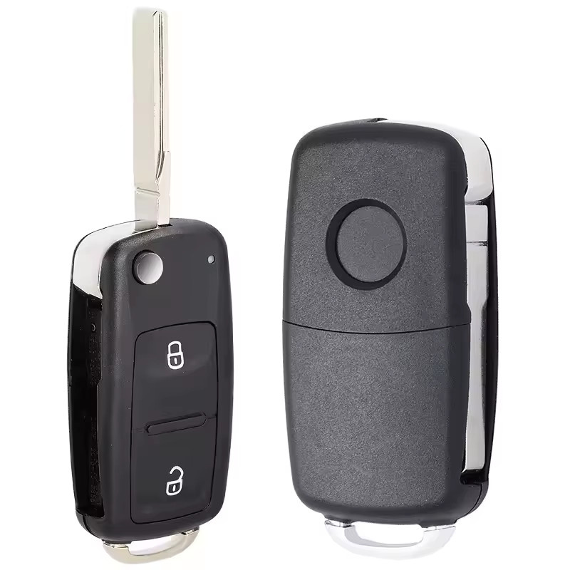 KEYECU MQB48 Chip 7E0 837 202 BD Fernbedienung Schlüssel für Volkswagen VW Amarok Transporter T6, 2 Tasten, 434 MHz, Schwarz - Bild 3
