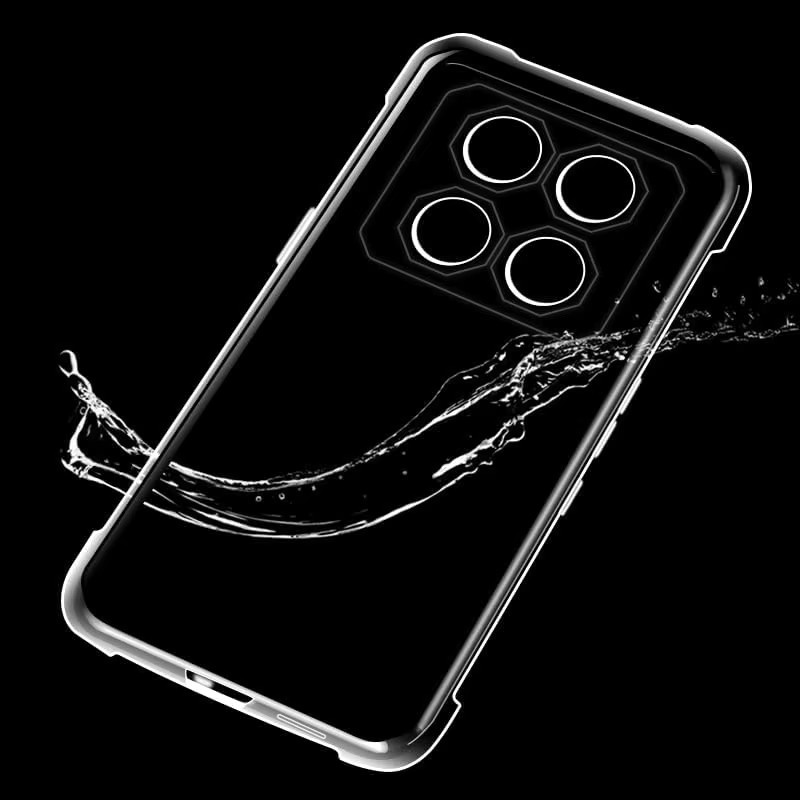Transparentes Silikon Schutzcase für OUKITEL WP60 in Schwarz mit Anti-Knock-Funktion - Bild 3