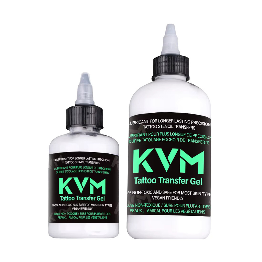 KVM Tattoo Transfer Gel Weiß, 120ml/250ml, Unisex - Bild 4