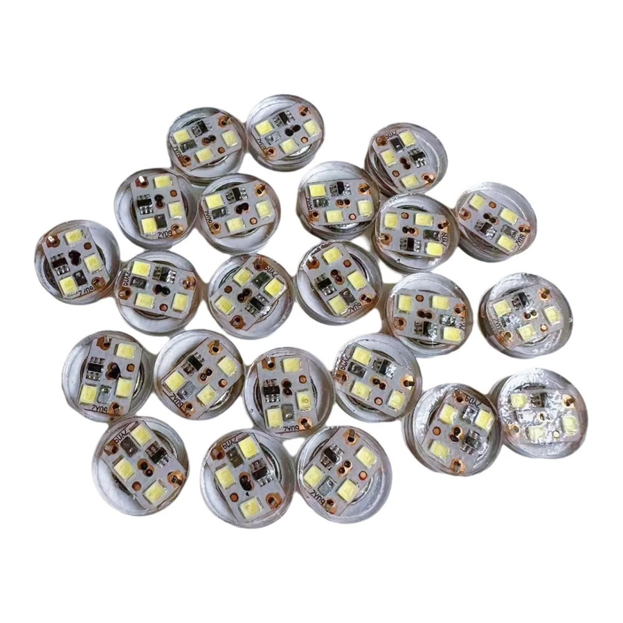KITOSUN LED-Schuhlichter Set mit Farbwechsel, 50 Stück blinkende Taschenbeleuchtung für Kinderschuhe und Schulranzen, Multicolor - Bild 4
