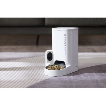 PetKit Automatischer Katzenfutterspender mit App-Steuerung und Fresh Lock-Technologie, Weiß, 3 l, Edelstahlschüssel 304 - Bild 2
