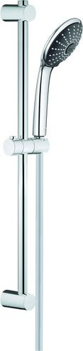 GROHE Brausegarnitur Vitalio Joy 110 Massage in Chrom und Silber mit Anti-Kalk-Funktion und Handbrause - Bild 1