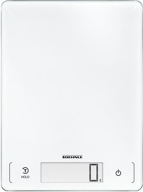 Soehnle Küchenwaage Profi 300 Digital mit Glasoberfläche und Display in Transparent - Bild 1