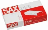 Sax Heftklammern 24/6 aus Metall in Silber - Bild 1
