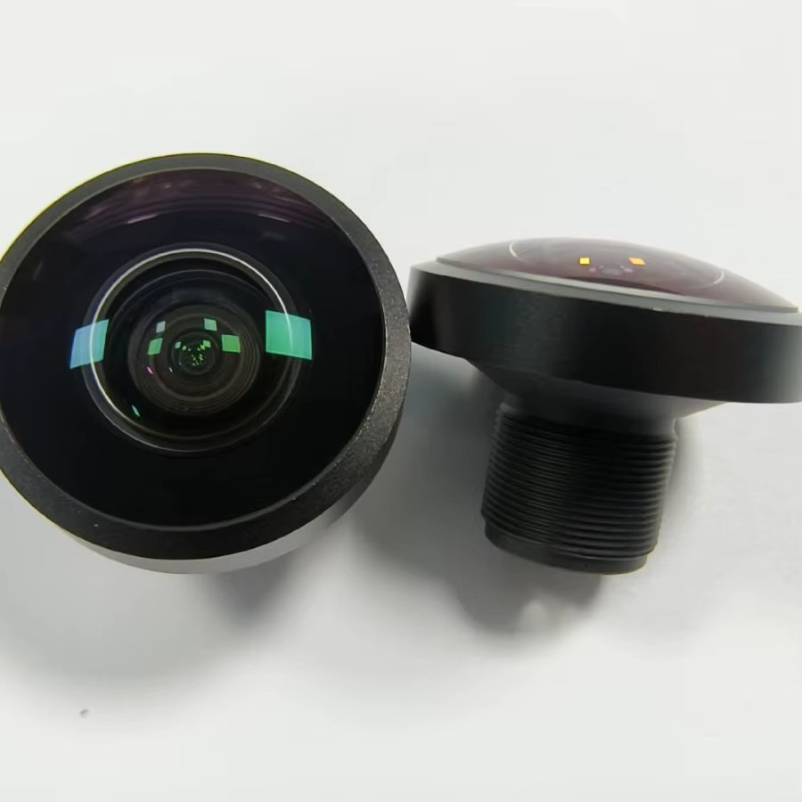 TREEYE 4K 2,1mm Panaromic M12 CCTV Objektiv mit 12 Megapixel, 1/2,3" Sensor und 650nm IR Filter in Schwarz für Drohnen und Sportkameras - Bild 2