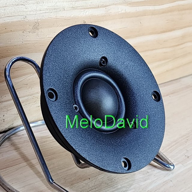 Warecor TW030WA10 WA22 Seidenkalotten-Hochtöner in Schwarz, 30mm (1,2 Zoll), 8Ω, 104mm Panel - Bild 1