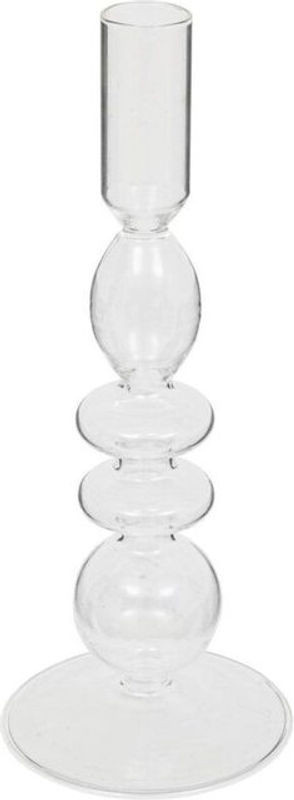 Atmosphera Kerzenständer aus Glas in Transparent für Stabkerzen, modern und rund - Bild 1