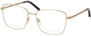 Escada VESD 76 Korrektionsbrille, Vollrand, quadratisch, Gold, Damen - Bild 1