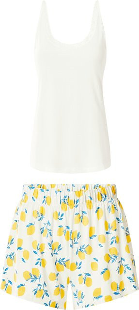 ESMARA Damen Pyjama, weiß, XS - Bild 1