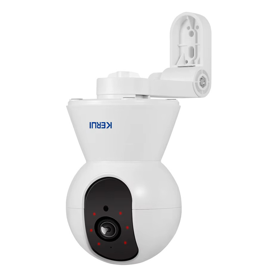 Kerui Tuya Smart Mini Wifi IP-Kamera 4K 8MP mit Halterung, White, Indoor Wireless Home Security mit KI-Personenerkennung und CCTV-Überwachung - Bild 6