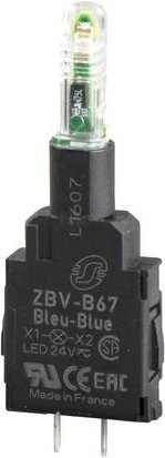 Schneider Electric ZBVB17 LED-Modul für Kleinverteiler, Ø 22 mm, Farbe: Weiß - Bild 1