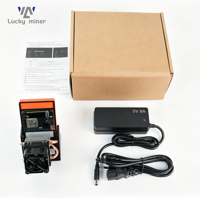 Bitaxe Gamma 601/602 Open-Source ASIC Bitcoin-Mining-Maschine mit Dual-Lüfter und 1,8Th/s Hashrate - Bild 1