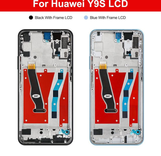 Huawei Y9S P Smart Pro 2019 Ersatz LCD-Display mit Touchscreen-Digitizer-Baugruppe in Schwarz, 6,59 Zoll - Bild 1