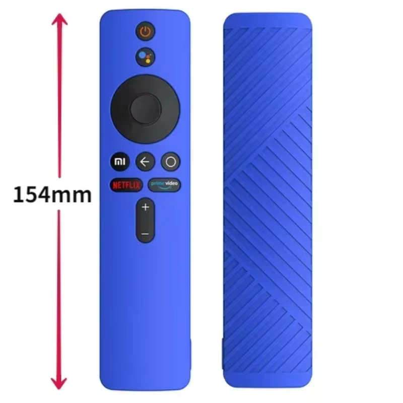 Silikon-Schutzhülle für Xiaomi Mi TV Box S/4K 2. Generation Fernbedienung, transparent, stoßfest und rutschfest - Bild 3