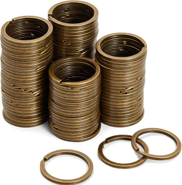 Schlüsselanhänger Metall, 25 mm, Unisex - Bild 1