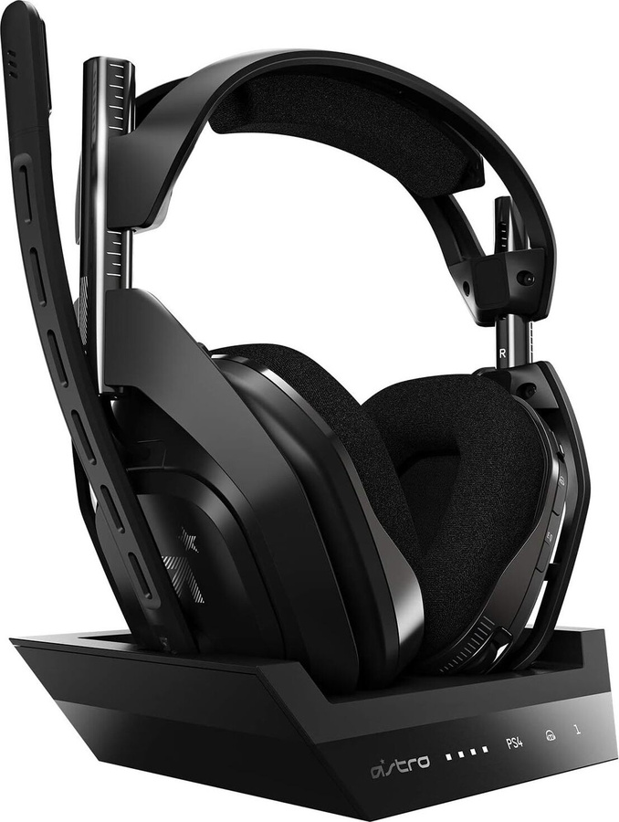 ASTRO Gaming Kabellose Gaming-Kopfhörer in Schwarz und Grau, 20 - 20000 Hz, 370 g - Bild 1