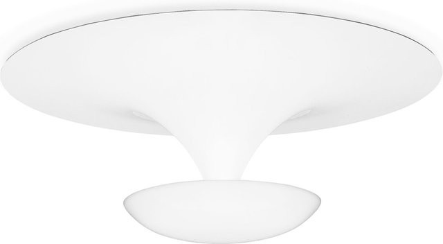 Vibia Funnel LED Decken- und Wandleuchte in Weiß aus Aluminium - Bild 1