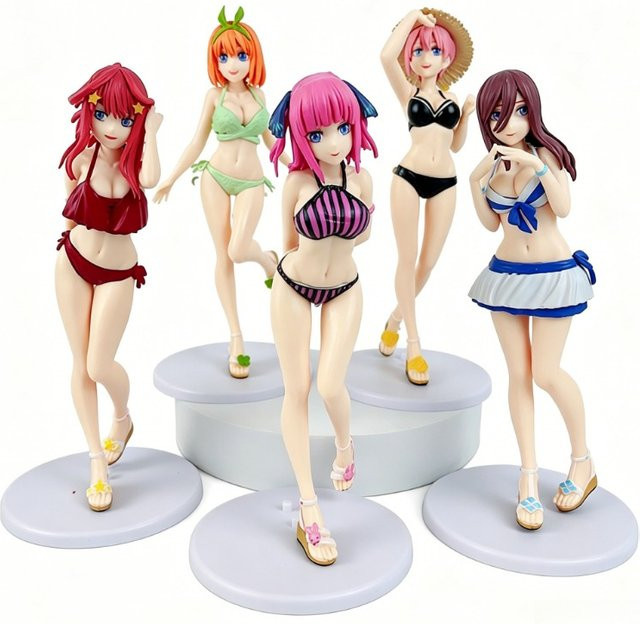 Bandai Quintuplets Cat Nakano, Tiere, Bunt / Mehrfarbig, Kunststoff - Bild 1