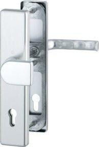 Hoppe Schutzgarnitur London 78G/2221/2410/113 Alu.F1 in Silber - Bild 1