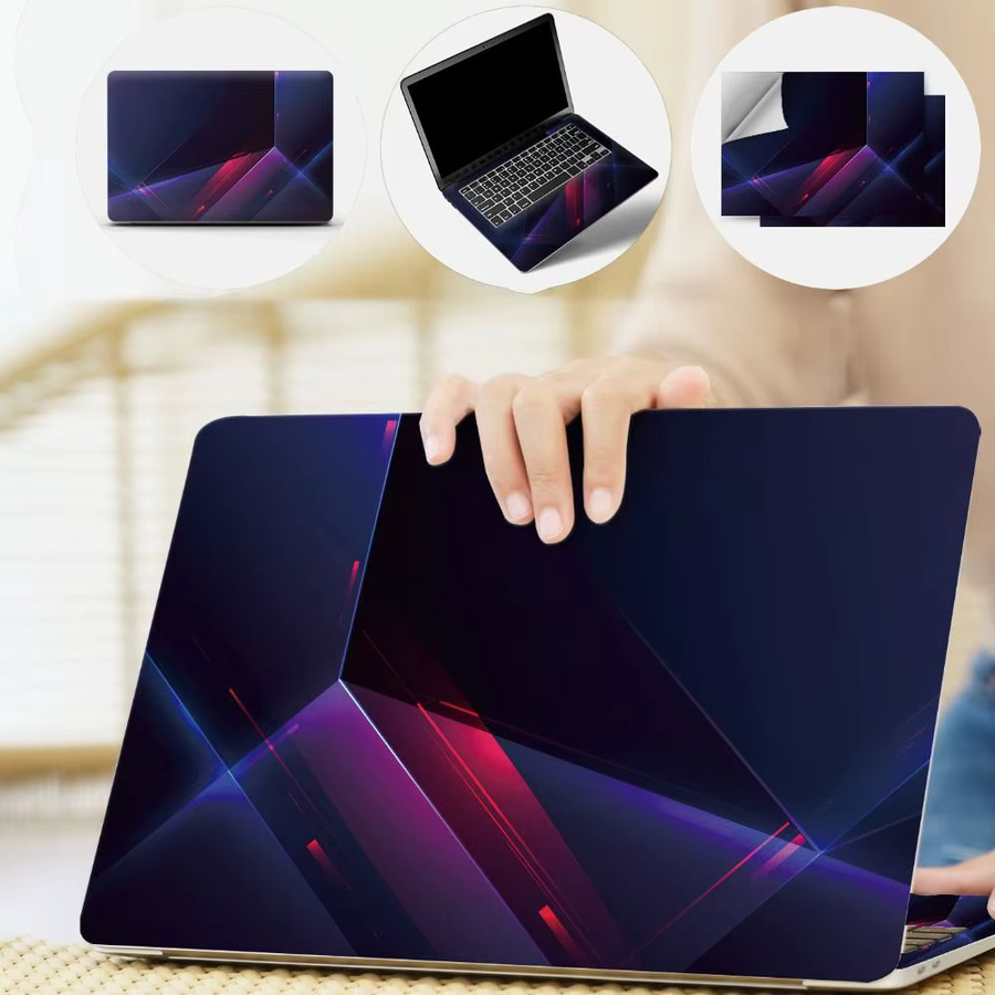 Galaxy Serie Laptop Aufkleber Skins für 15 Zoll Notebooks Universal PVC Abdeckung für A+C Seite - Bild 2