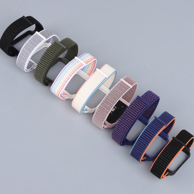 Samsung Galaxy Fit 3 Uhrenarmband, Textil/NATO, Schwarz, Unisex - Bild 1