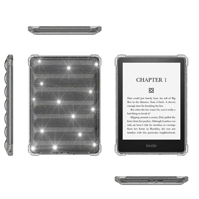 AYANJIN Schutzhülle für Kindle Paperwhite 12. Generation 2024 und Colorsoft SA569P SA568B, ultradünne transparente TPU-Hülle - Bild 3