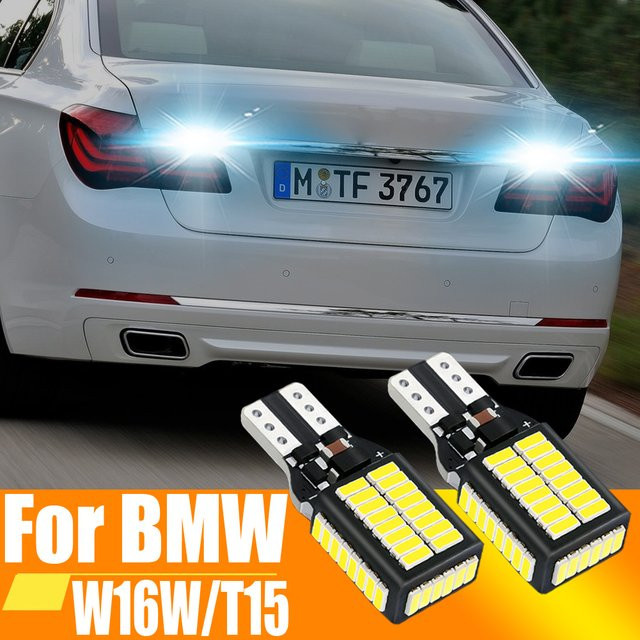 Neallor 2er Set W16W T15 921 912 LED CANBUS Rückwärtsleuchten für BMW E90 F10 E87 E60 F13 F01 F02 F03 F04 E89 Z4 Roadster - Bild 1