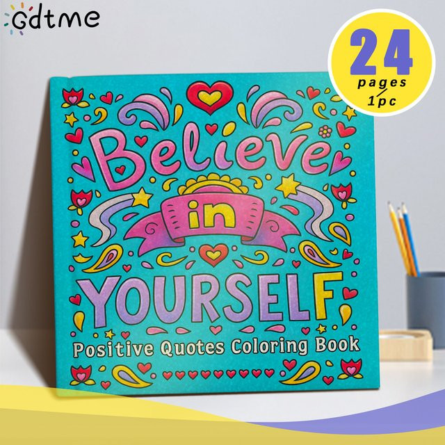 Glaube an dich selbst: BOLD AND EASY Malbuch für Erwachsene und Jugendliche zur Stressabbau - Bild 1