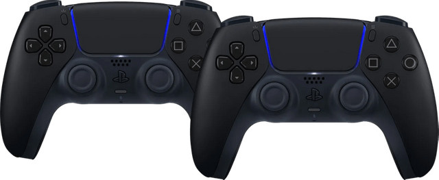 Sony PlayStation 5 DualSense Wireless Controller Doppelpack Midnight Black - Bild 1