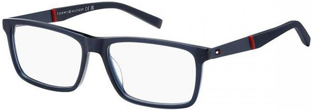 Tommy Hilfiger TH 2084 PJP Korrektionsbrille, Herren, Vollrand, rechteckig, black, Kunststoff - Bild 1