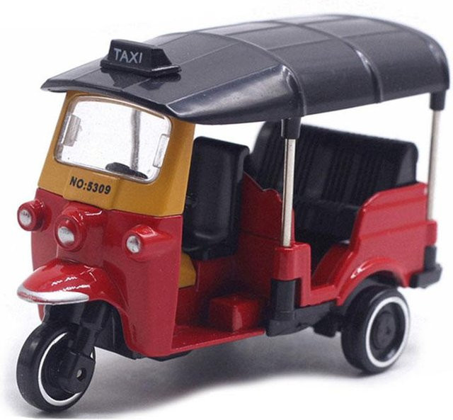 Linyi toy car Druckgussmodell Thailändisches Dreirad, ab 6 Jahren - Bild 1