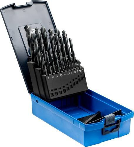 PFERD Spiralbohrer-Set STEEL HSSG N DIN 338 universal, 25-teilig - Bild 1