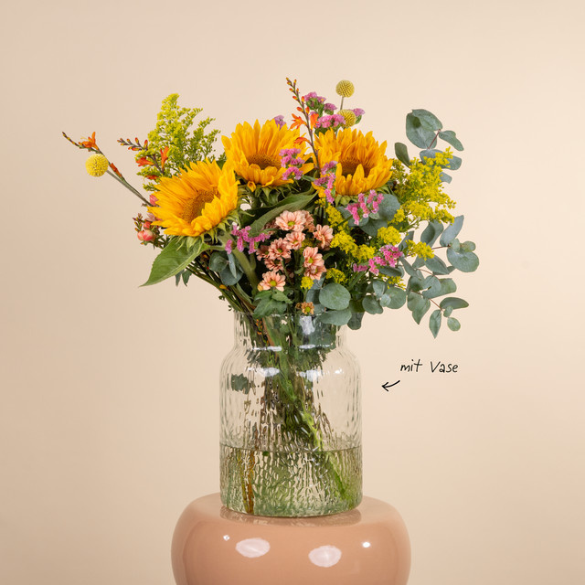 BLUME2000 Sunny Mood Arrangement yellow orange multicolour Größe L - Bild 1