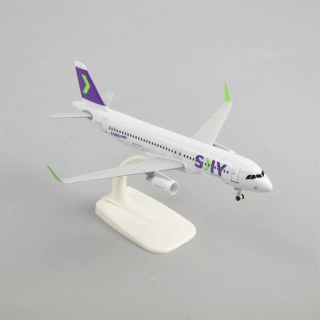 ZOCO A320 Sky Airlines Airbus A320, Modellflugzeug, Metall, 1:400 - Bild 1
