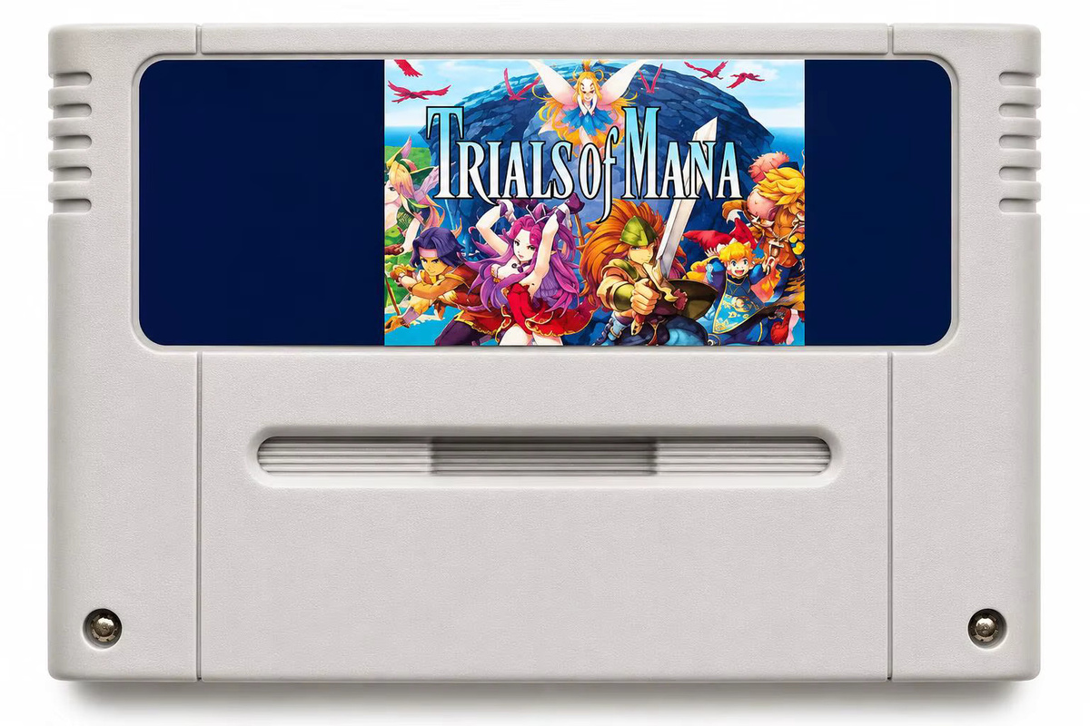 Trials of Manas Premium 16-Bit Action-RPG Retro-Spielkarte Englische Edition mit Box und SRAM-Batterie oder FRAM-Chip Speicherkarte - Bild 3